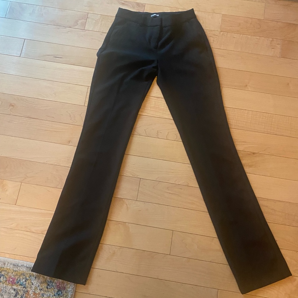 COPY - EXPRESS MID Rise Barely Boot Columnist in Pitch Black